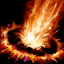 Brand W — Colonne de flammes